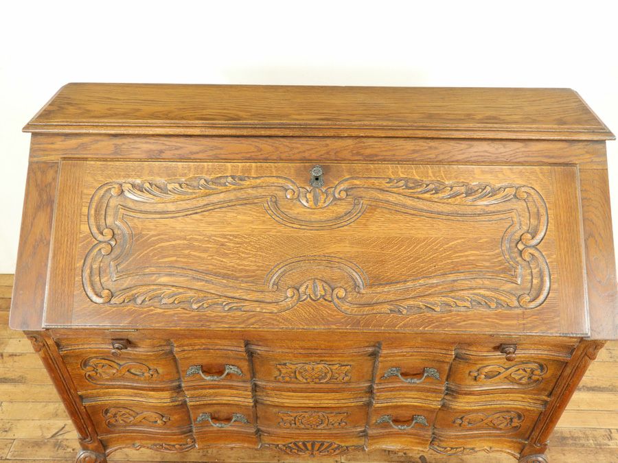 アンティーク家具 ビューロー 64901