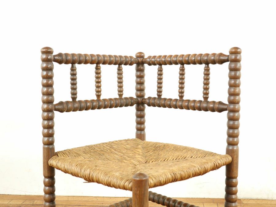 アンティーク家具 コーナーチェア 64825