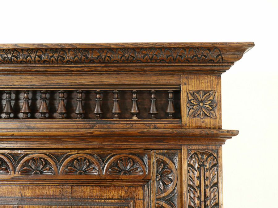 アンティーク家具 キャビネット 64896