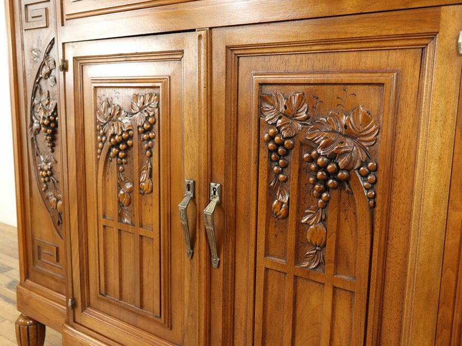 アンティーク アールデコサイドボード 64917