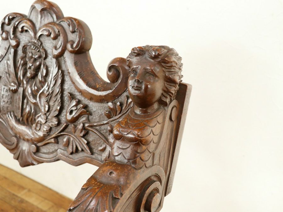 アンティーク家具 サボナローラチェア 64812