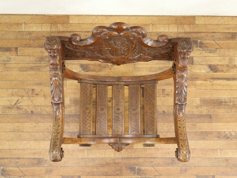 アンティーク家具 サボナローラチェア 64812