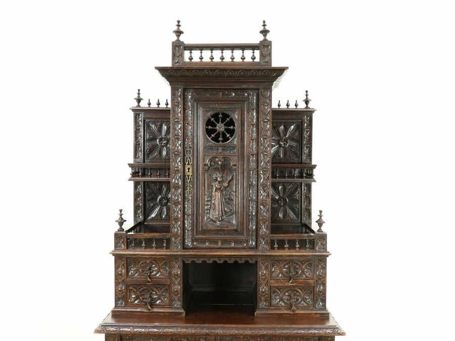 アンティーク家具 ゴシックキャビネット 64903