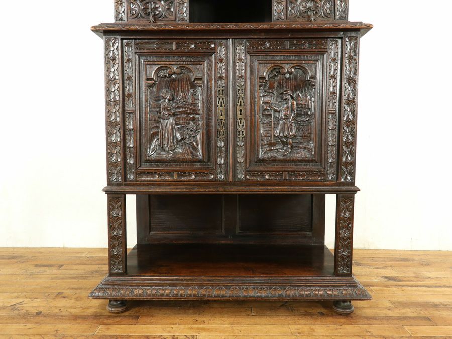 アンティーク家具 ゴシックキャビネット 64903