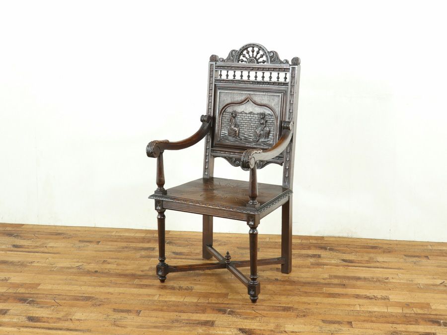 アンティーク家具 アームチェア 64818a