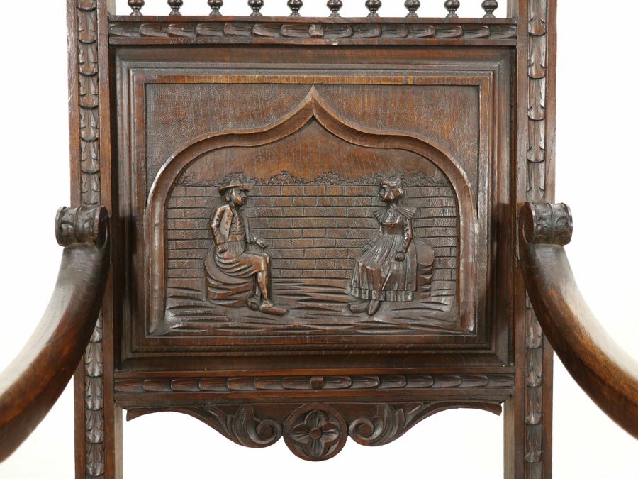 アンティーク家具 アームチェア 64818a