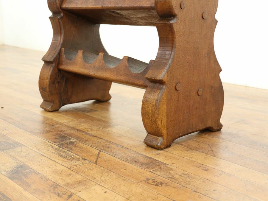 アンティーク家具 ワインラック 64837