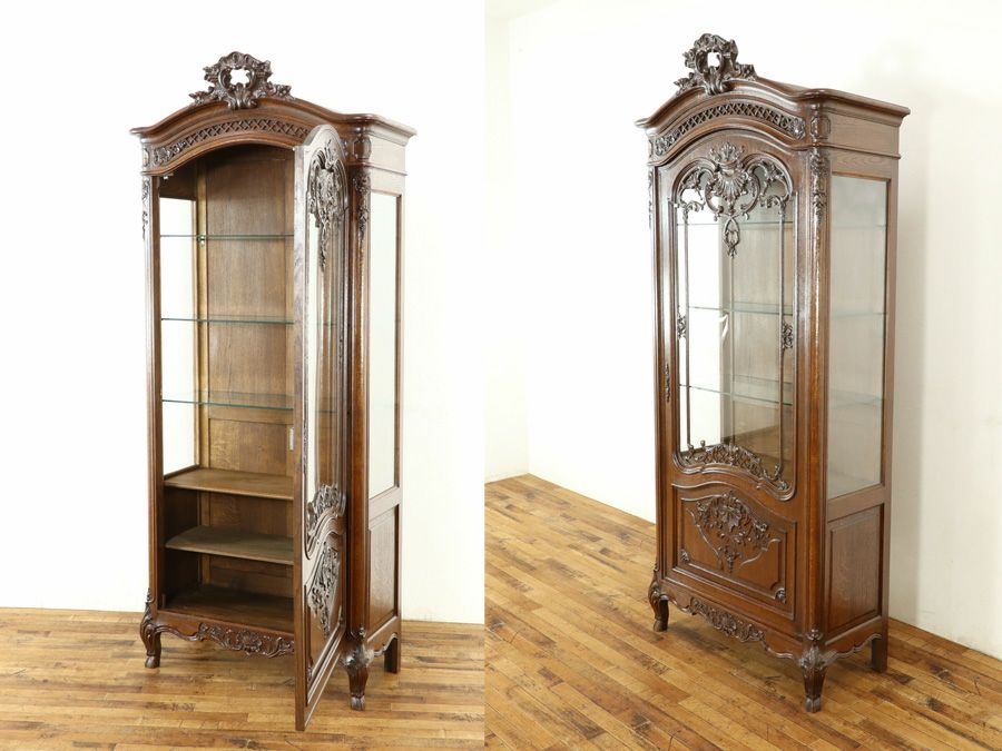 アンティーク家具 キャビネット 64800