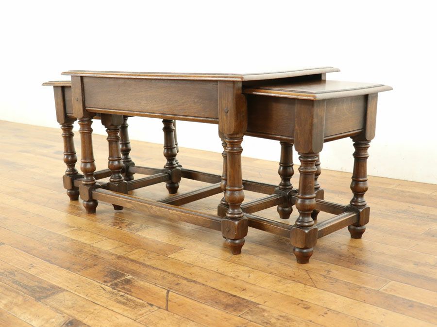 アンティーク家具 ネストテーブル 64919