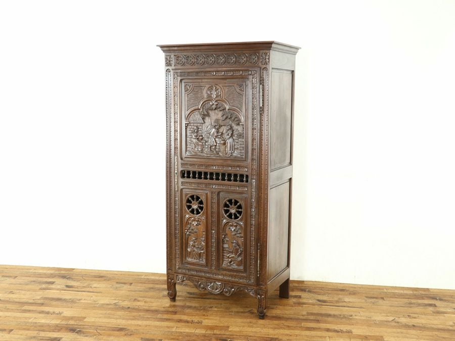 アンティーク家具 キャビネット 64851