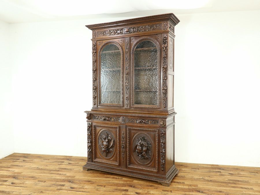 アンティーク家具 キャビネット 64894