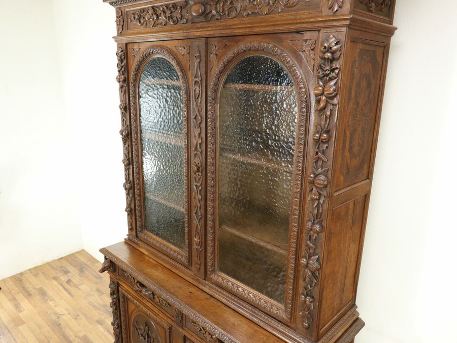 アンティーク家具 キャビネット 64894