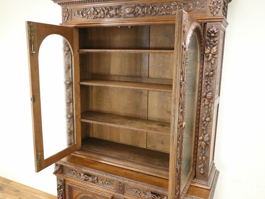 アンティーク家具 キャビネット 64894