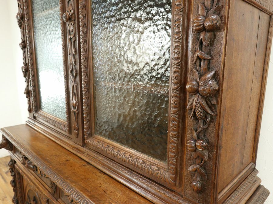 アンティーク家具 キャビネット 64894