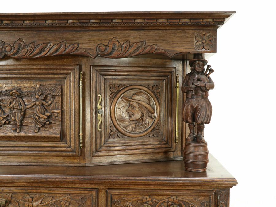 アンティーク家具 キャビネット 64807a