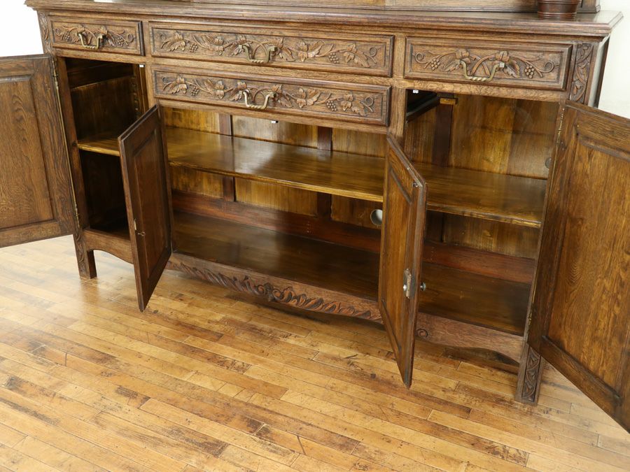 アンティーク家具 キャビネット 64807a