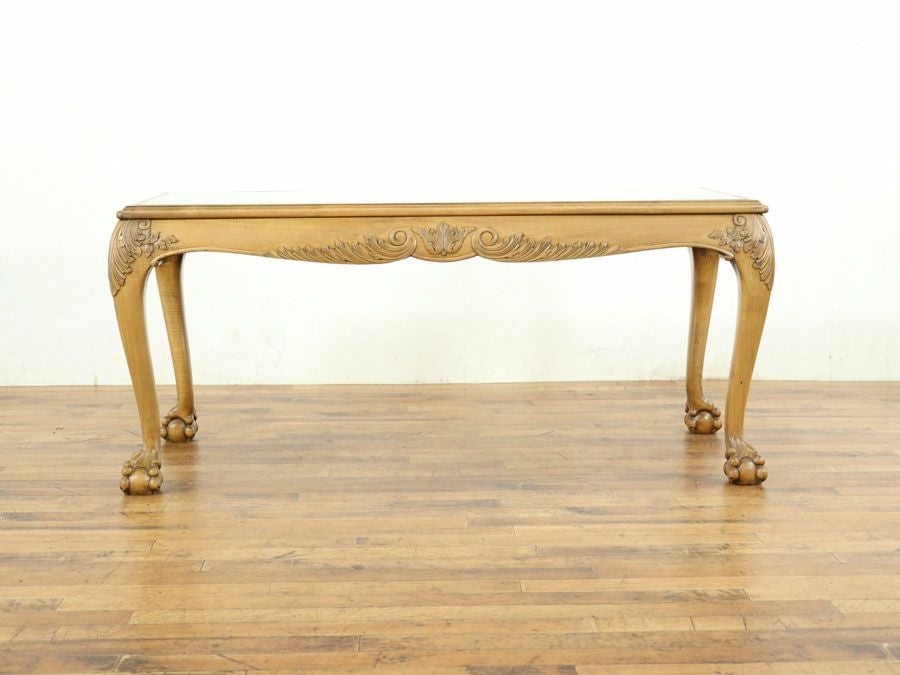 アンティーク家具 ガラストップコーヒー 64853