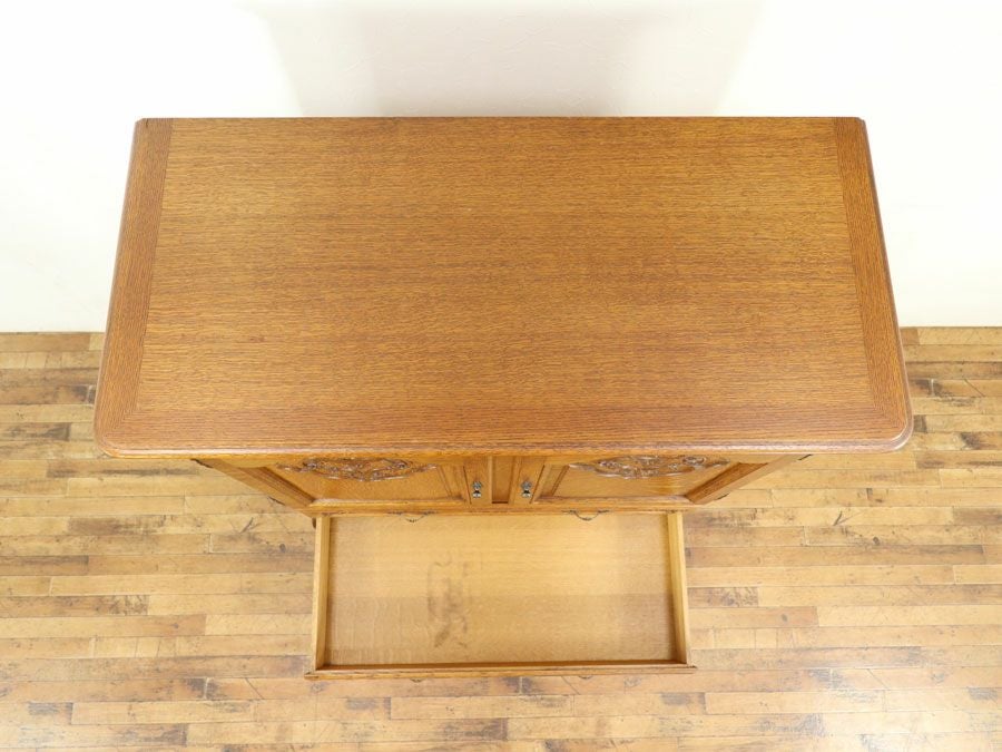 アンティーク家具 キャビネット 64864
