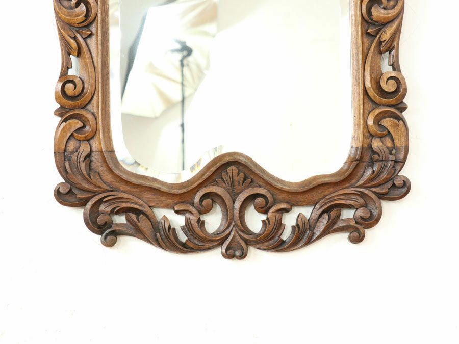 アンティーク家具 ウォールミラー 64860