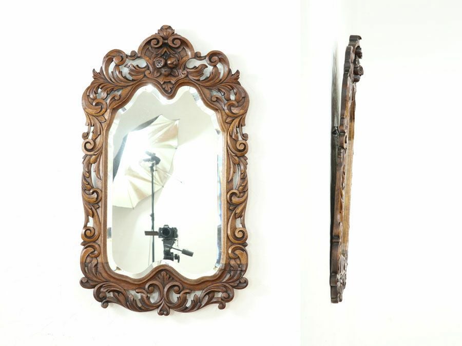 アンティーク家具 ウォールミラー 64860