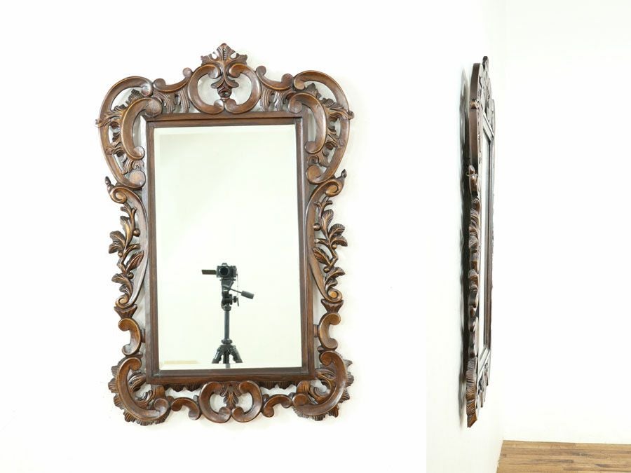 アンティーク家具 ウォールミラー 64846