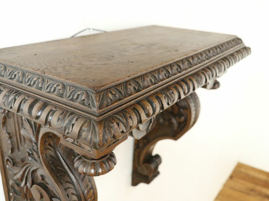 アンティーク家具 ウォールシェルフ 64923