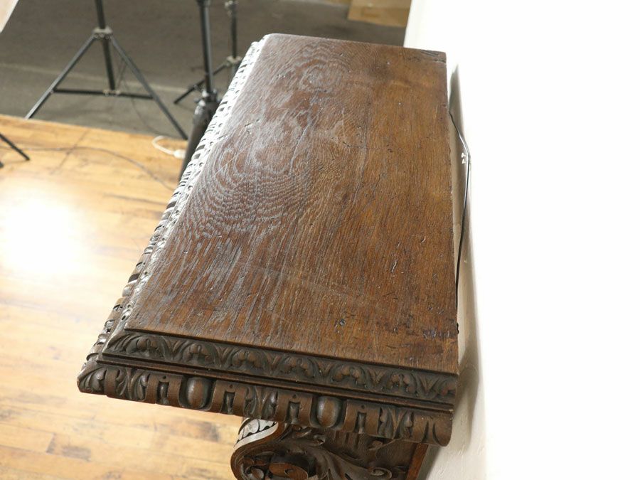 アンティーク家具 ウォールシェルフ 64923