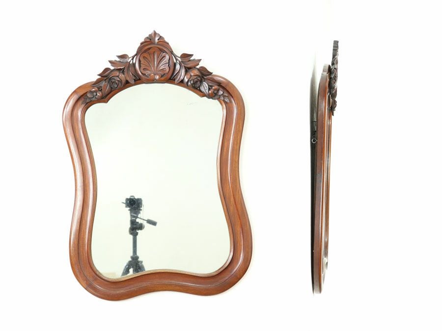 アンティーク家具 ウォールミラー 64873