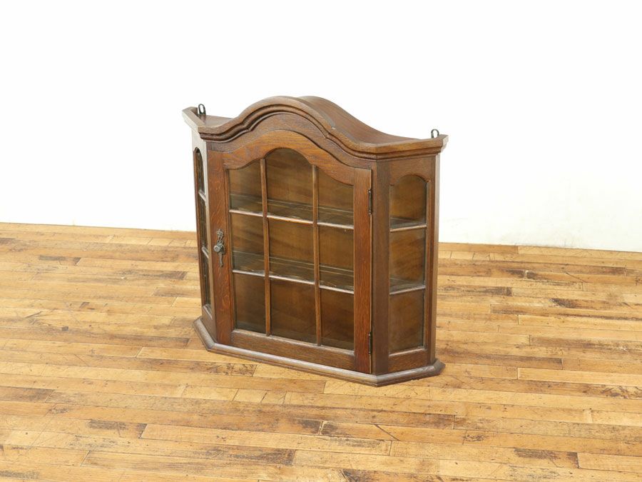 アンティーク家具 ウォールキャビネット 64835