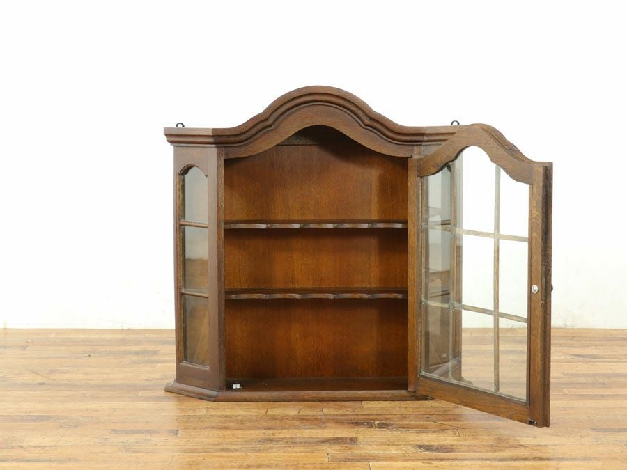 アンティーク家具 ウォールキャビネット 64835