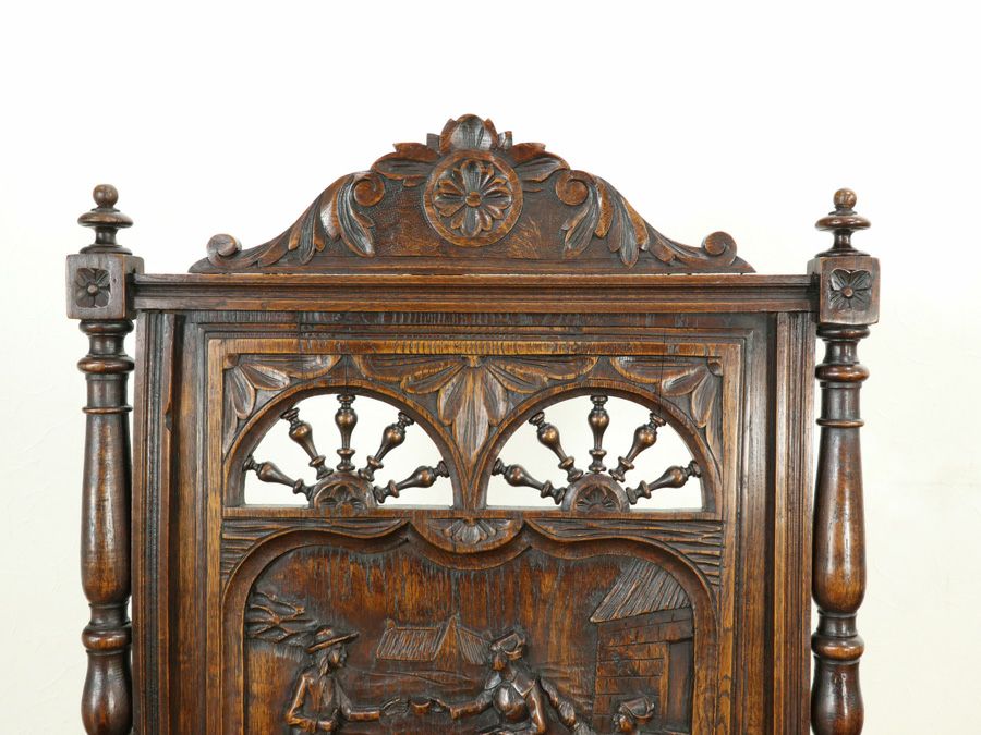 アンティーク家具 アームチェア 64907a