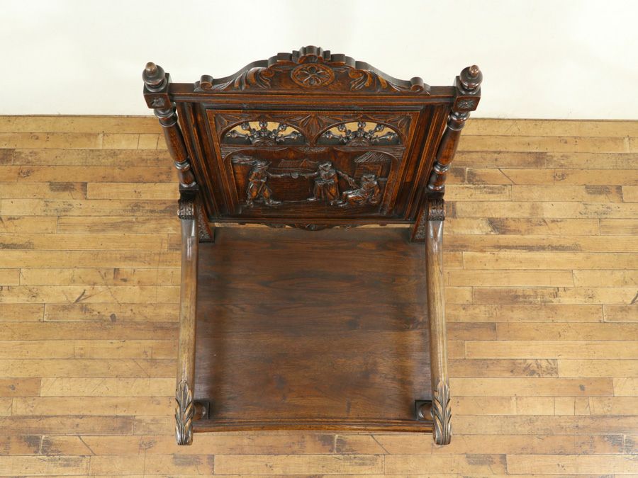 アンティーク家具 アームチェア 64907a