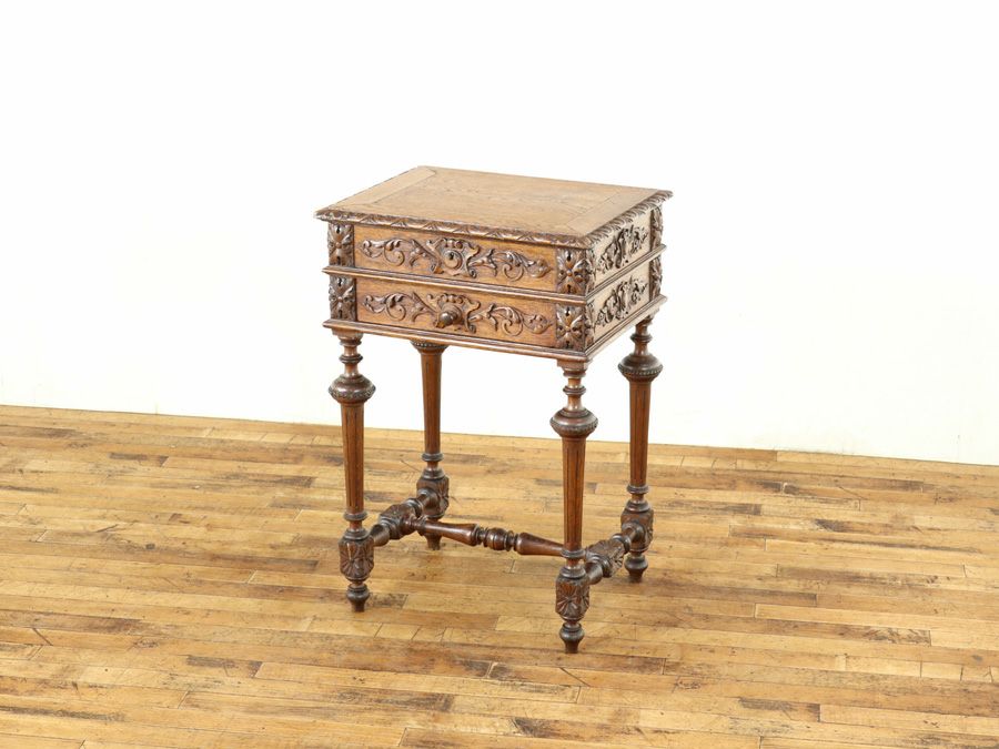 アンティーク家具 サイドテーブル 64815