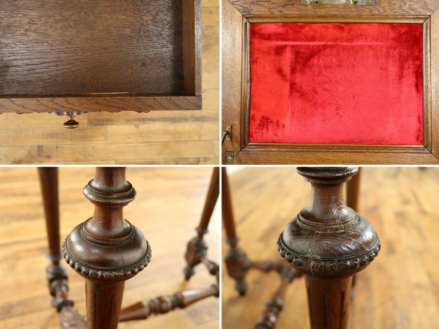 アンティーク家具 サイドテーブル 64815