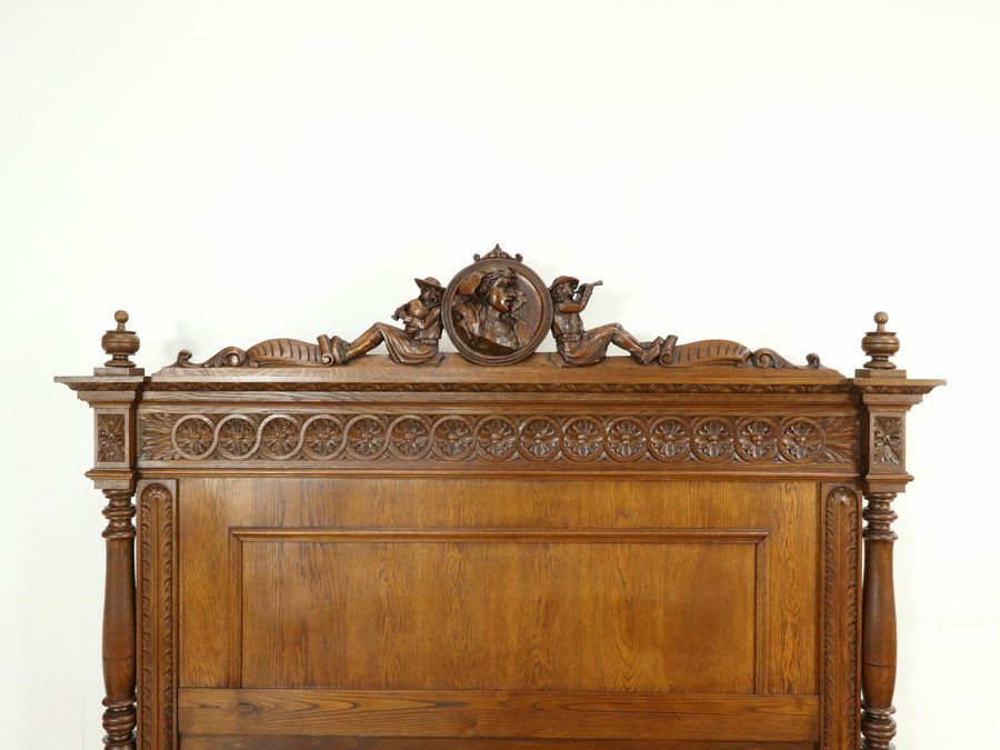 アンティーク家具 ベッド 64820a