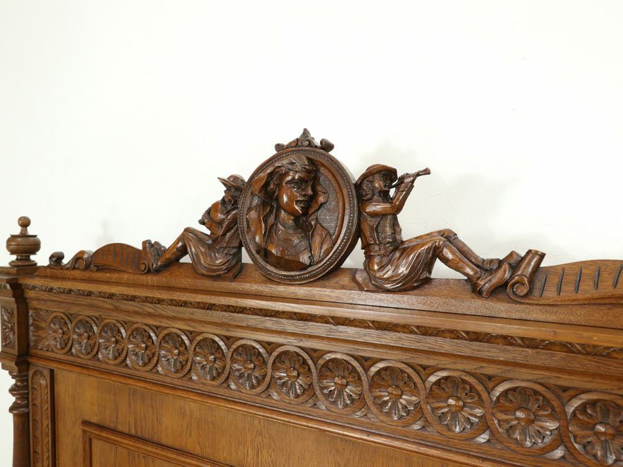 アンティーク家具 ベッド 64820a