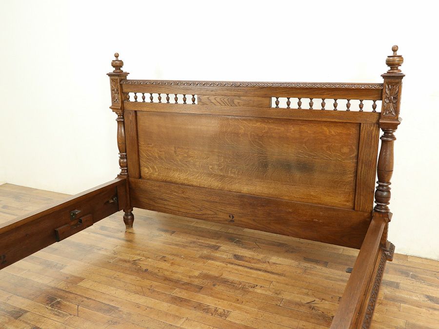 アンティーク家具 ベッド 64820a
