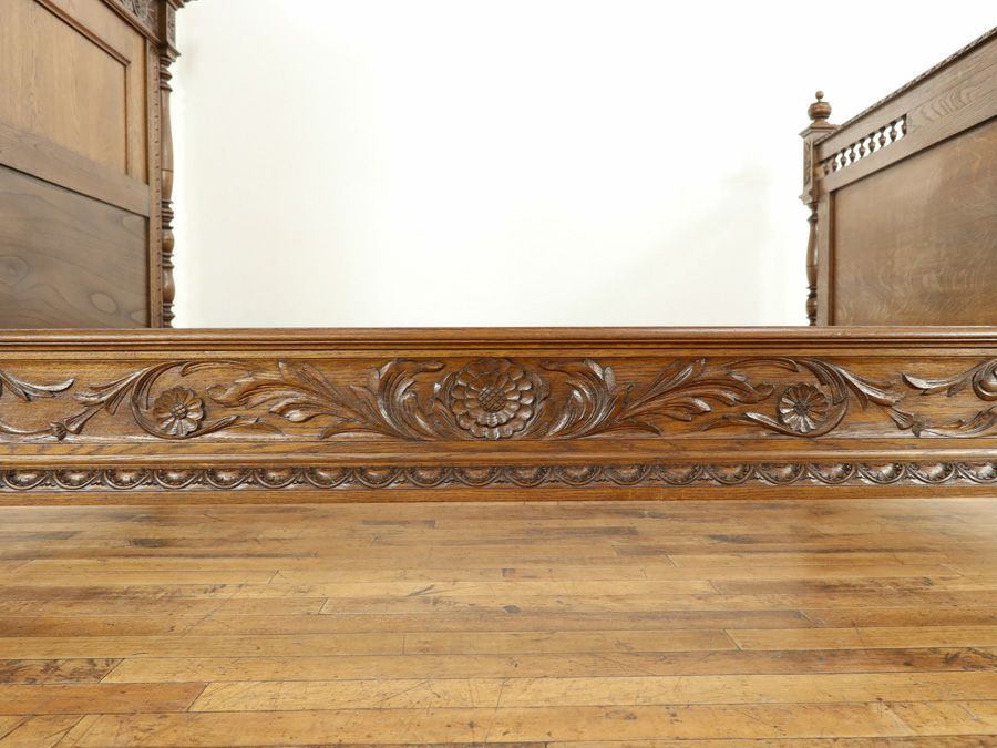 アンティーク家具 ベッド 64820a