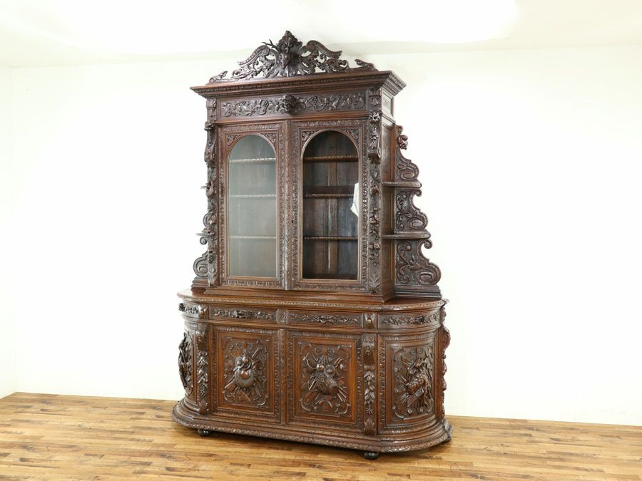 ルネサンス様式の特徴的なデザイン 1900年頃 フランスアンティーク