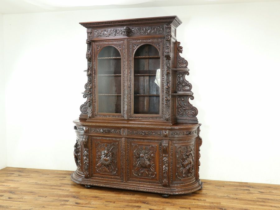 アンティーク家具 キャビネット 64867