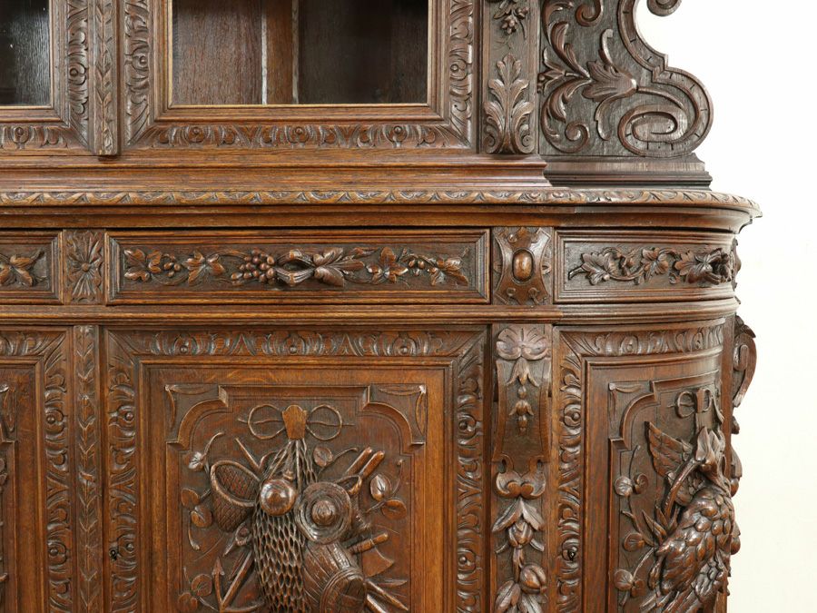 アンティーク家具 キャビネット 64867