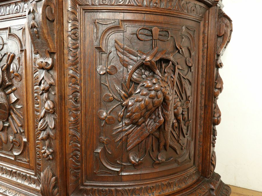 アンティーク家具 キャビネット 64867