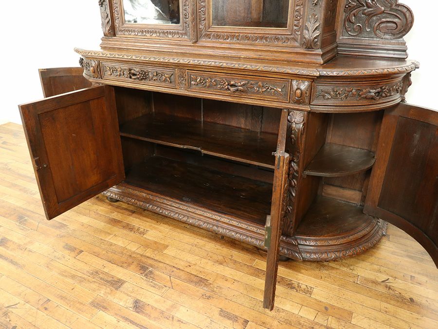 アンティーク家具 キャビネット 64867