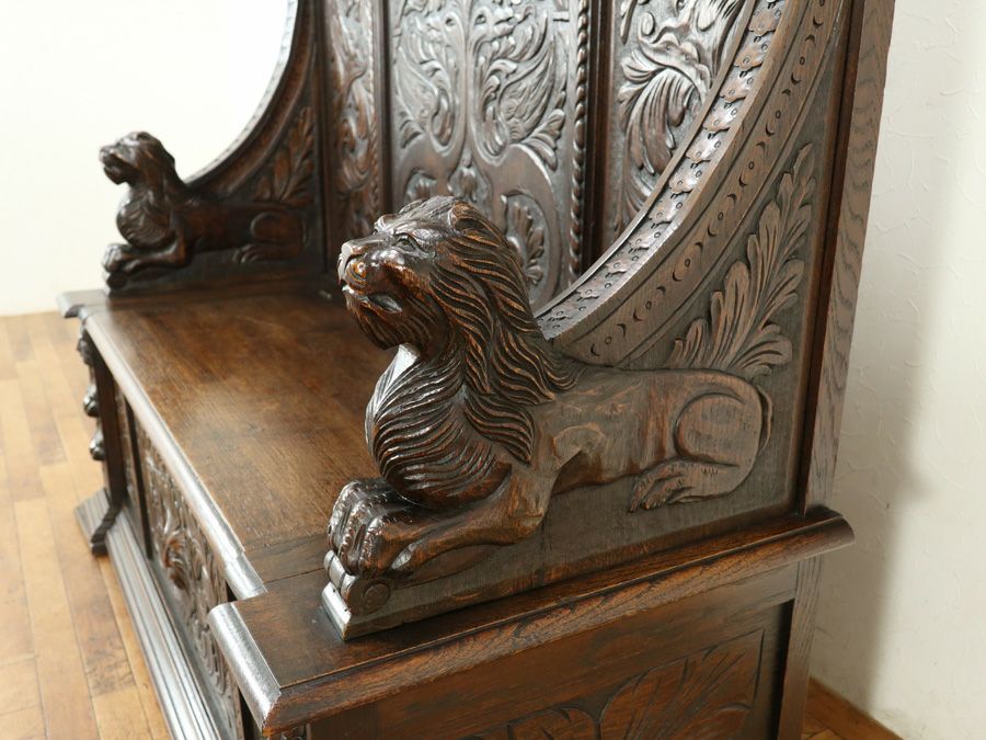 フランスアンティーク家具 ベンチ 64906