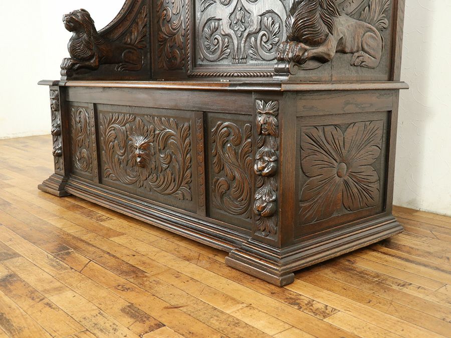 フランスアンティーク家具 ベンチ 64906