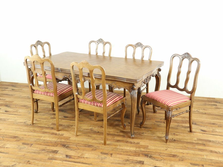 アンティーク テーブルチェアセット 64918