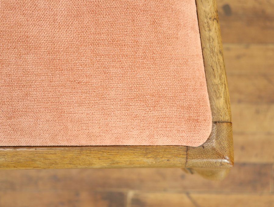 アンティーク 張替済ダイニングチェア 64914d