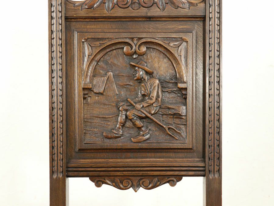 アンティーク家具 張替済チェア 64807g