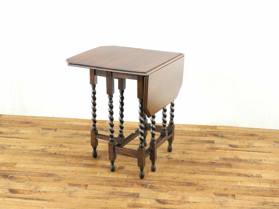 アンティーク ゲートレッグテーブル 59091a