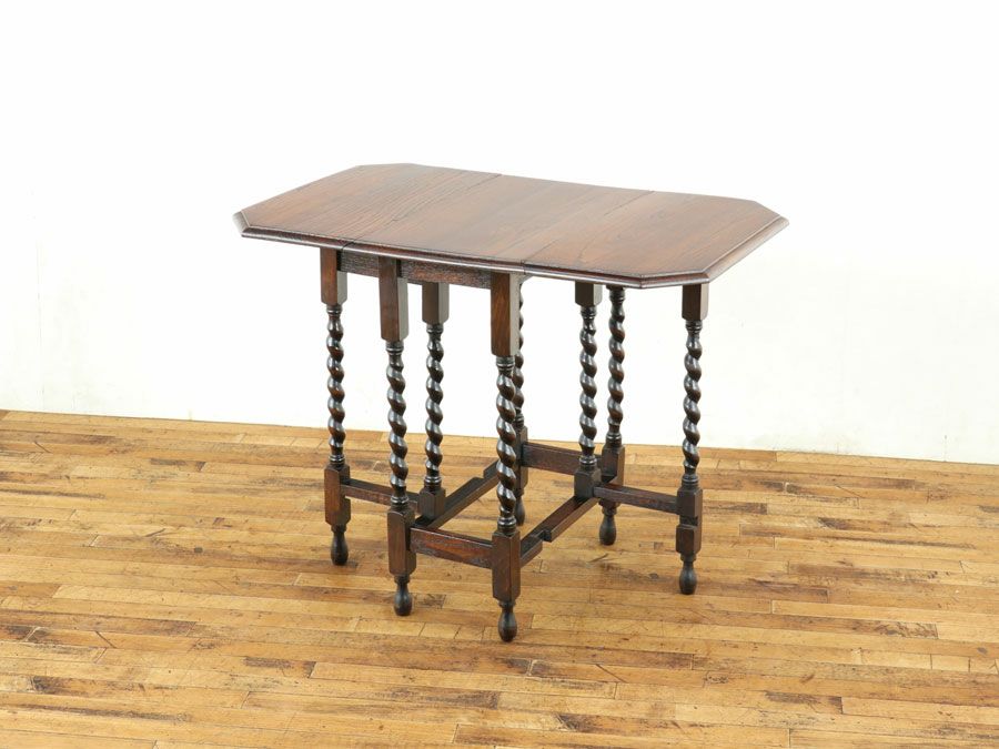 アンティーク ゲートレッグテーブル 59091a